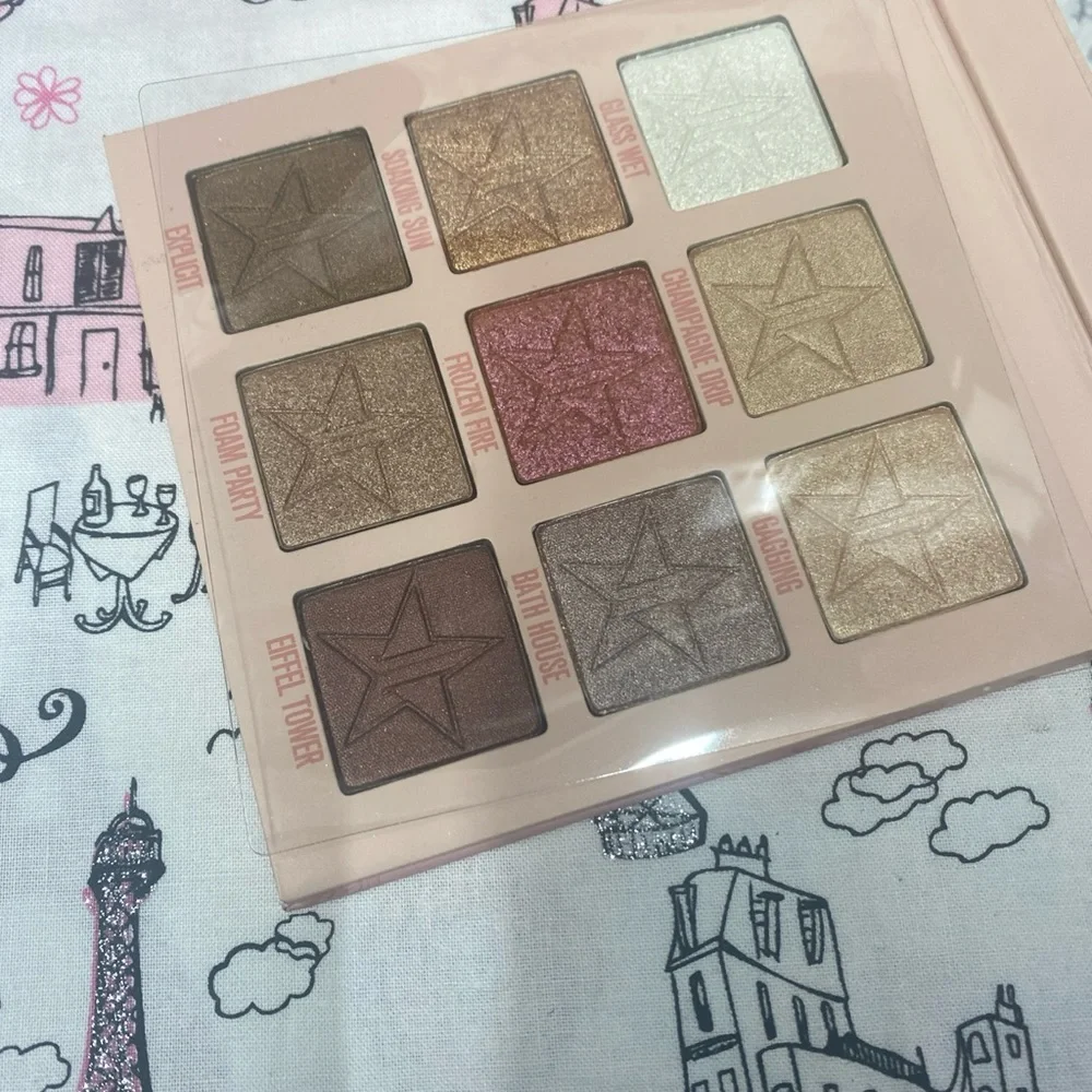 Jeffree Star‎ Mini Orgy Eyeshadow Artistry Palette 9 Pigmented Shimmer Shades